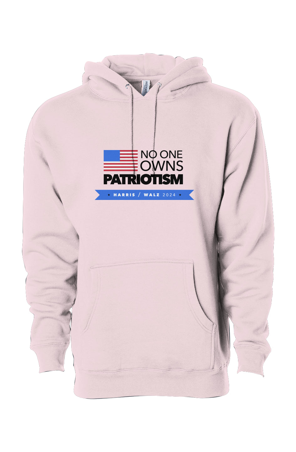 kamala patriotism - unisex heavyweight pullover hoodie