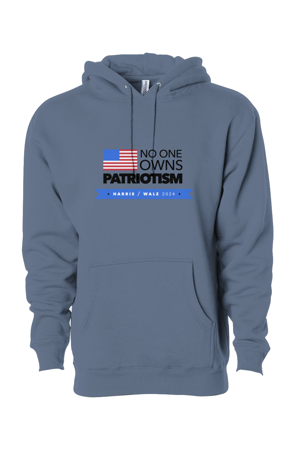 kamala patriotism - unisex heavyweight pullover hoodie