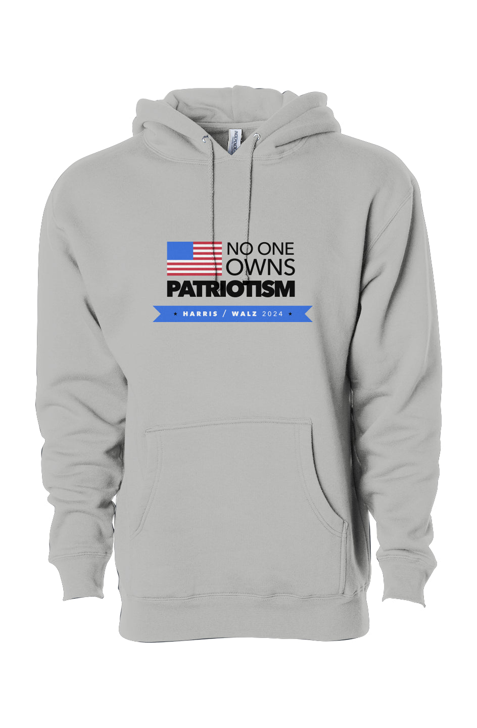 kamala patriotism - unisex heavyweight pullover hoodie