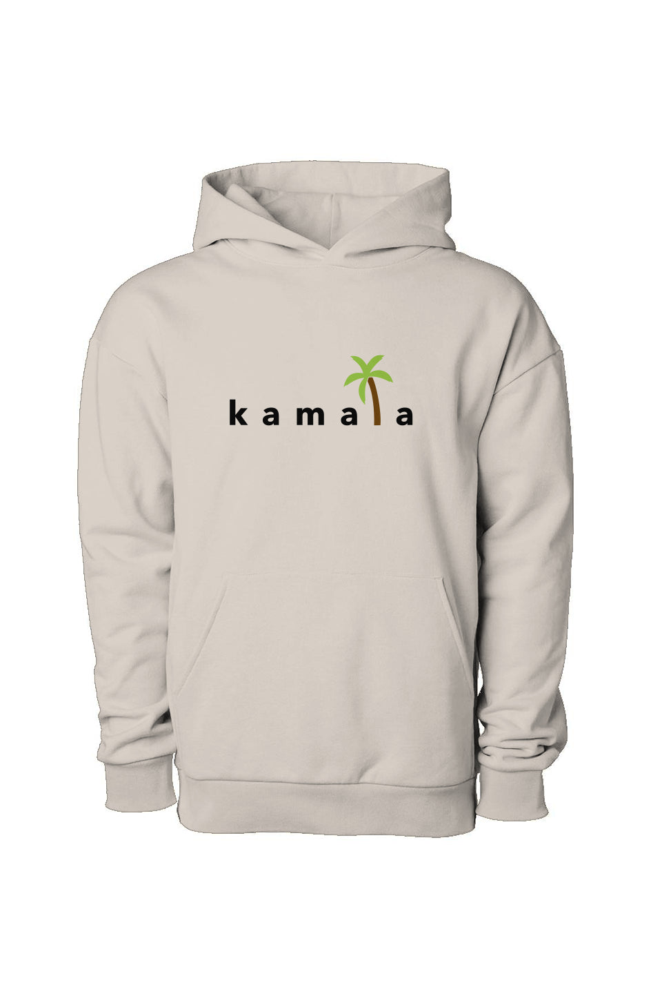 kamala coconut tree - avenue midweight hooded sweatshirt