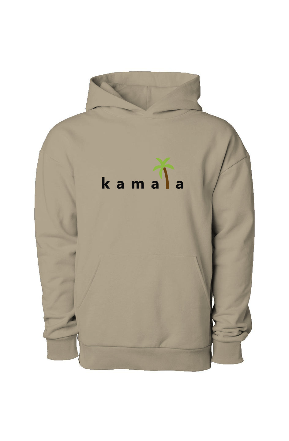 kamala coconut tree - avenue midweight hooded sweatshirt