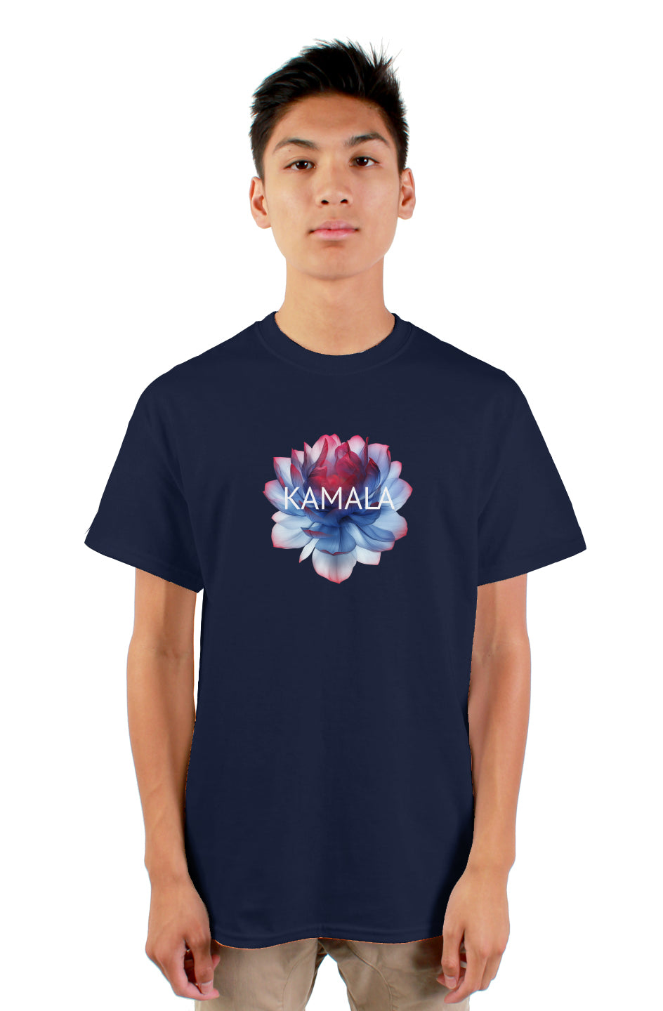 kamala flower 2 - unisex crew neck (non US w/ larger sizes)