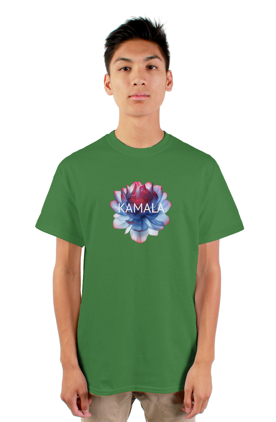 kamala flower 2 - unisex crew neck (non US w/ larger sizes)