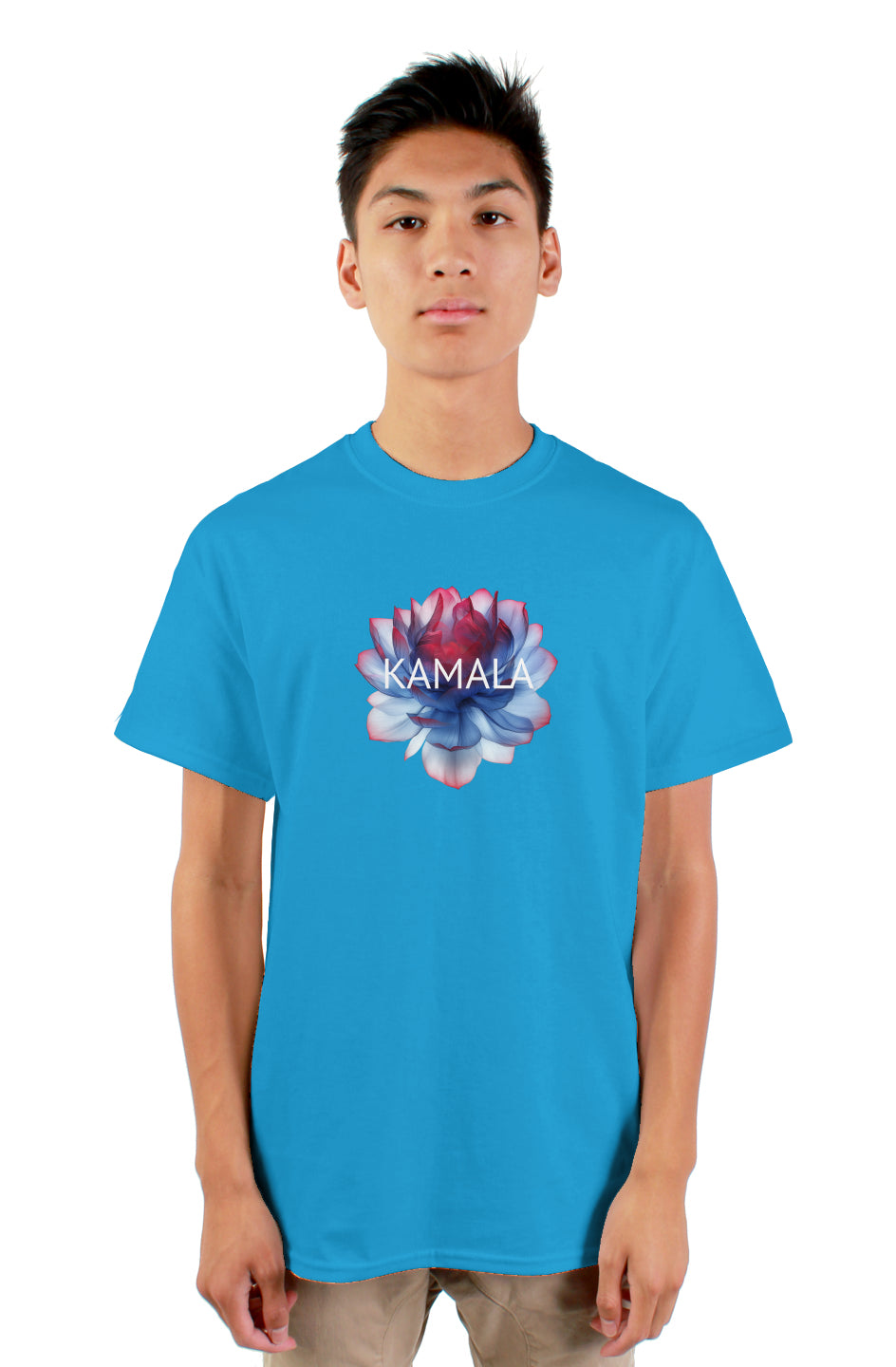 kamala flower 2 - unisex crew neck (non US w/ larger sizes)