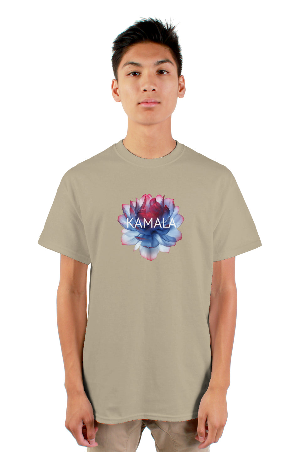 kamala flower 2 - unisex crew neck (non US w/ larger sizes)