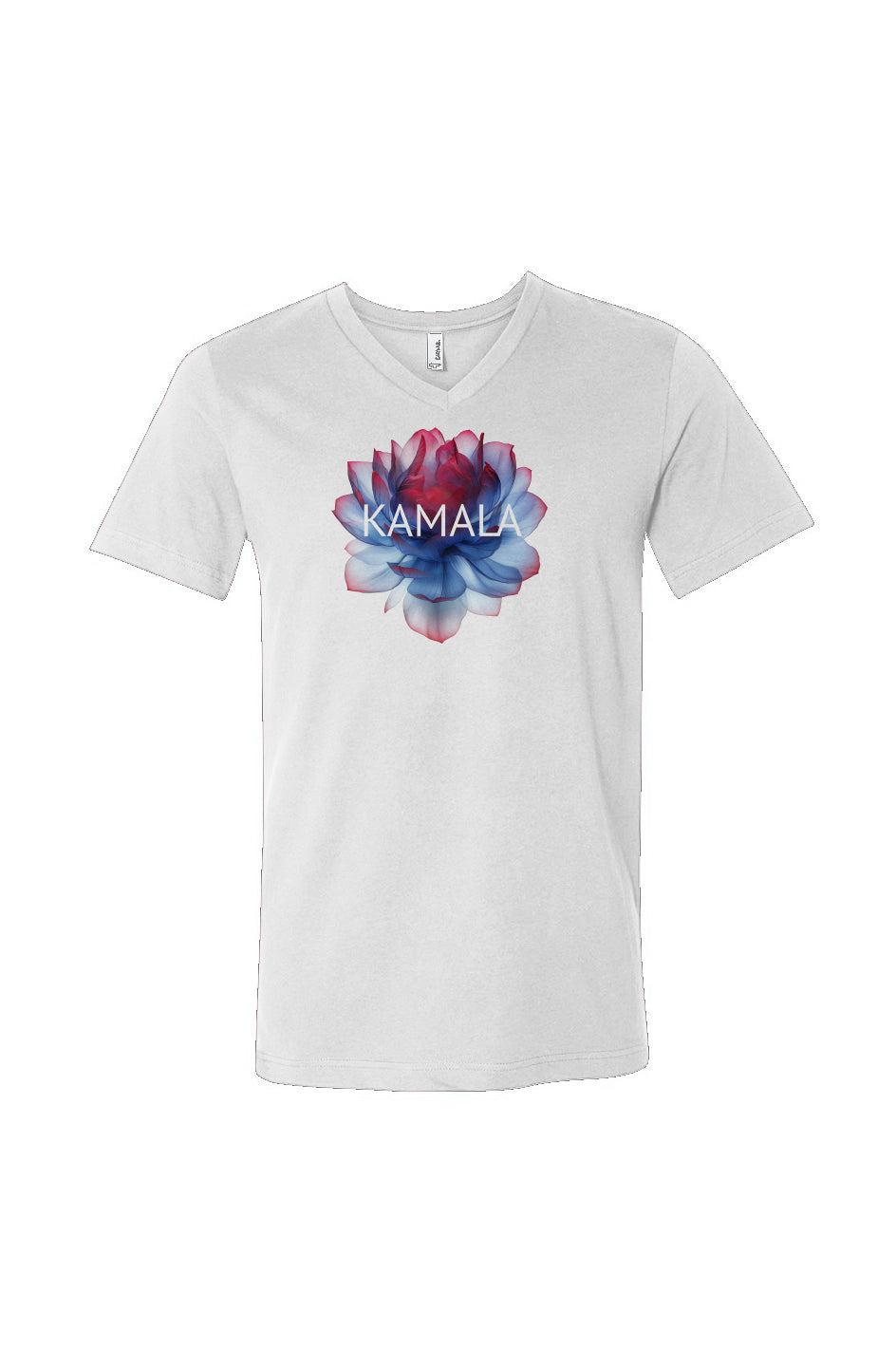 kamala flower 2 - unisex v-neck