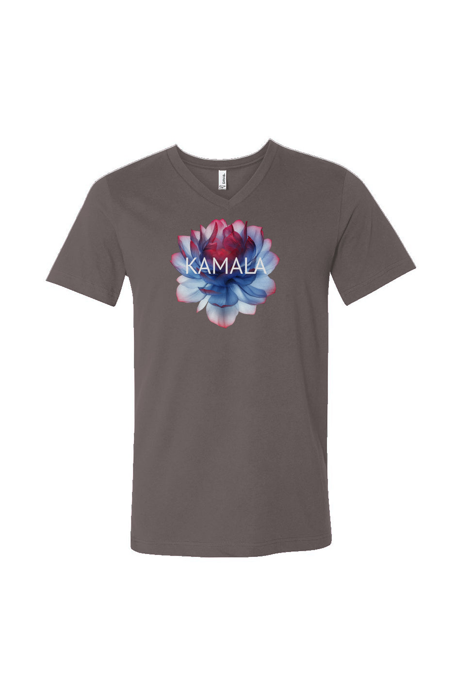 kamala flower 2 - unisex v-neck