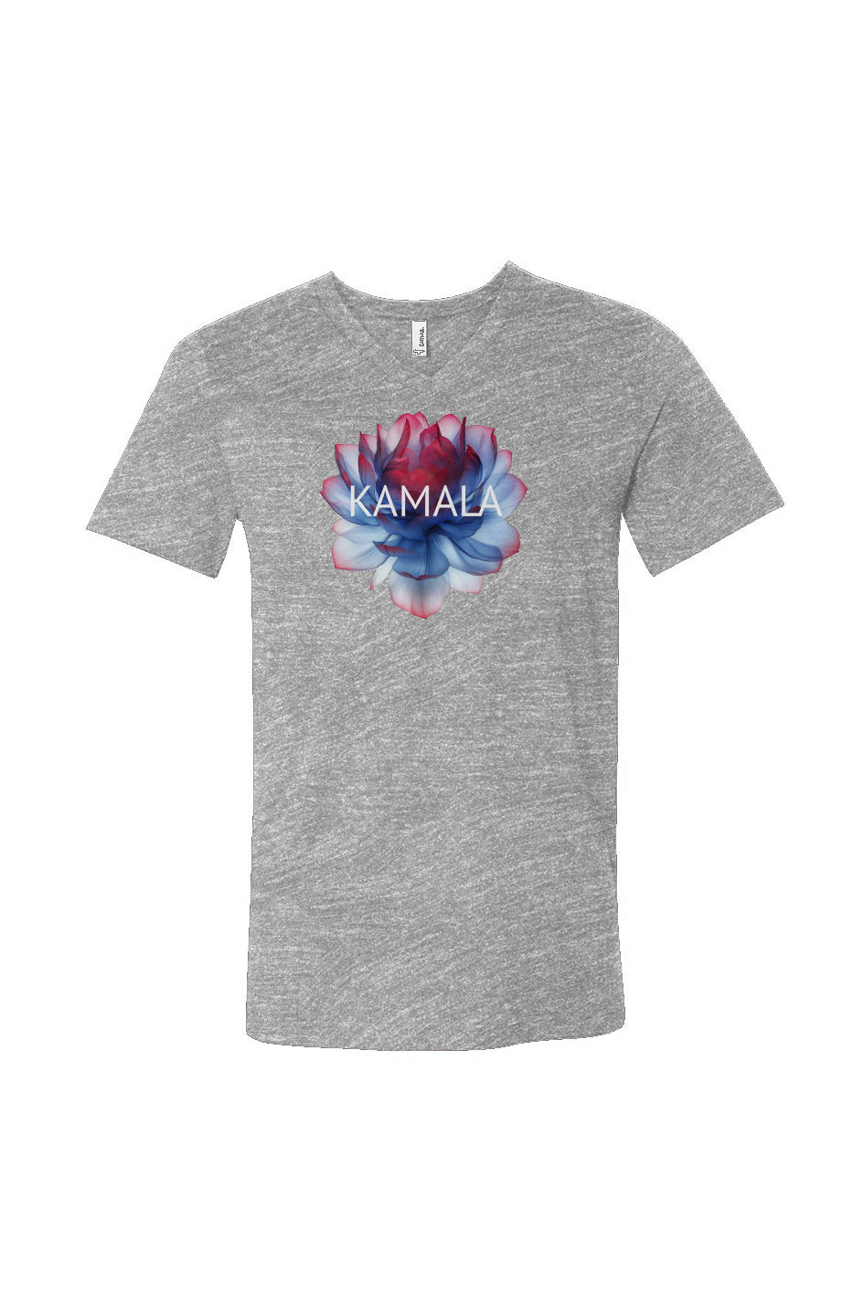 kamala flower 2 - unisex v-neck