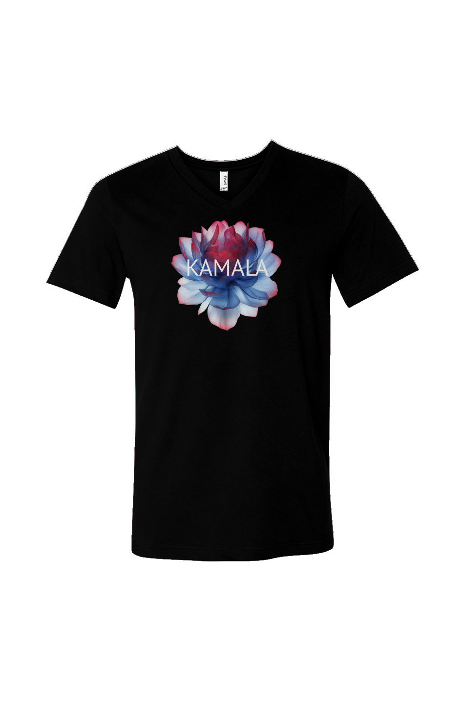 kamala flower 2 - unisex v-neck