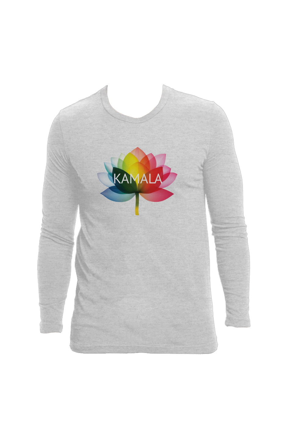 kamala flower equality - unisex long sleeve crew neck (US made)