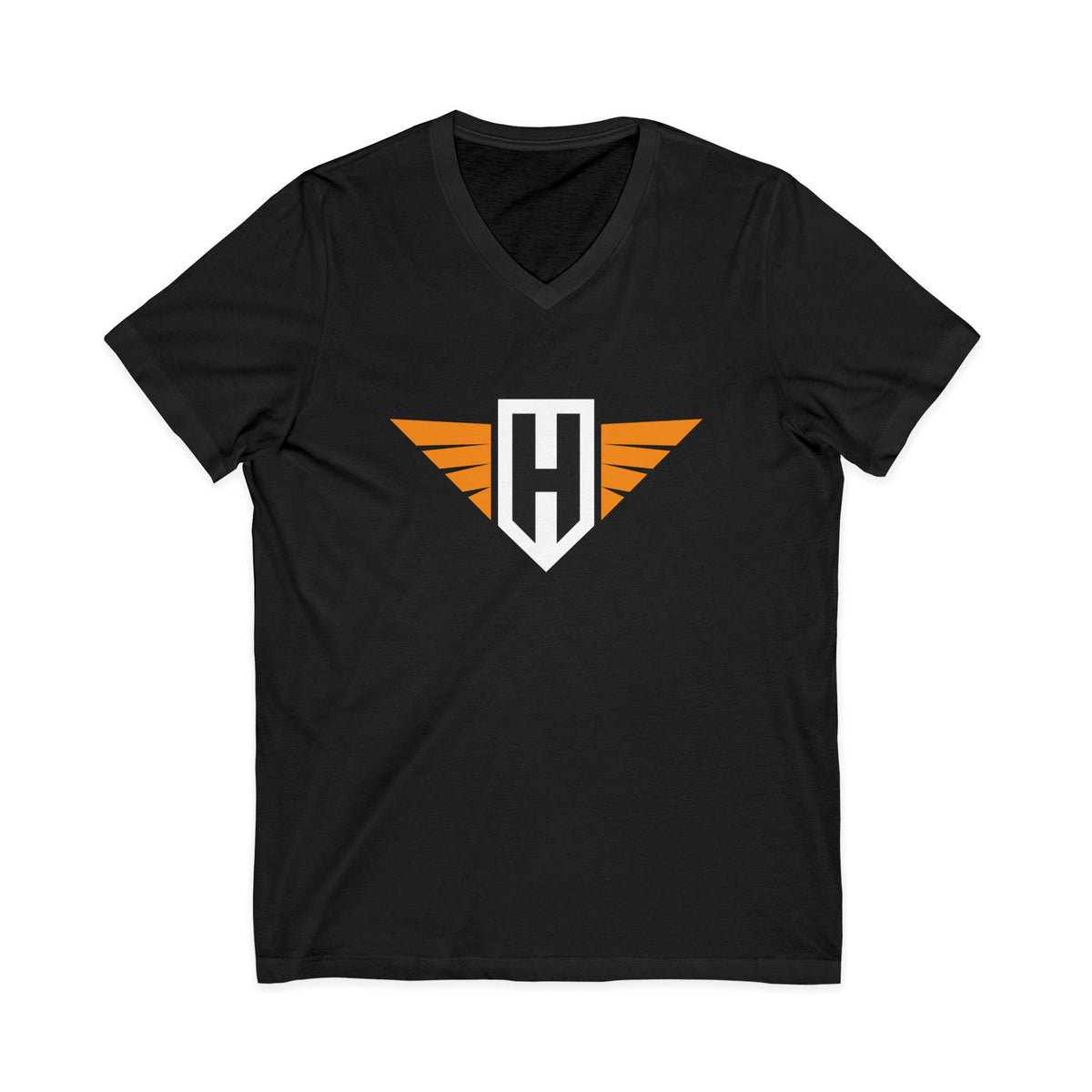 hawk logo - unisex v-neck