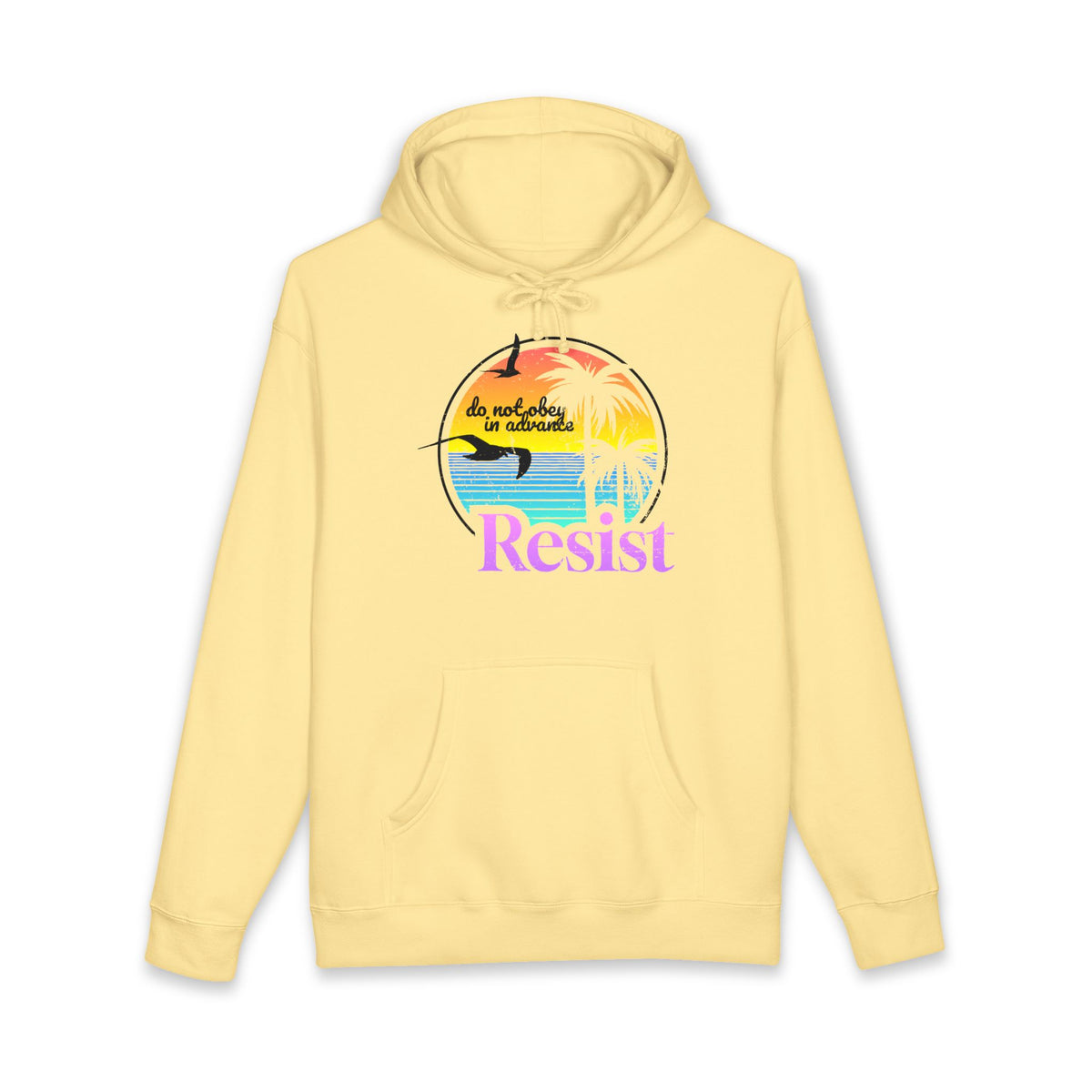 resist - unisex heavyweight pullover hoodie