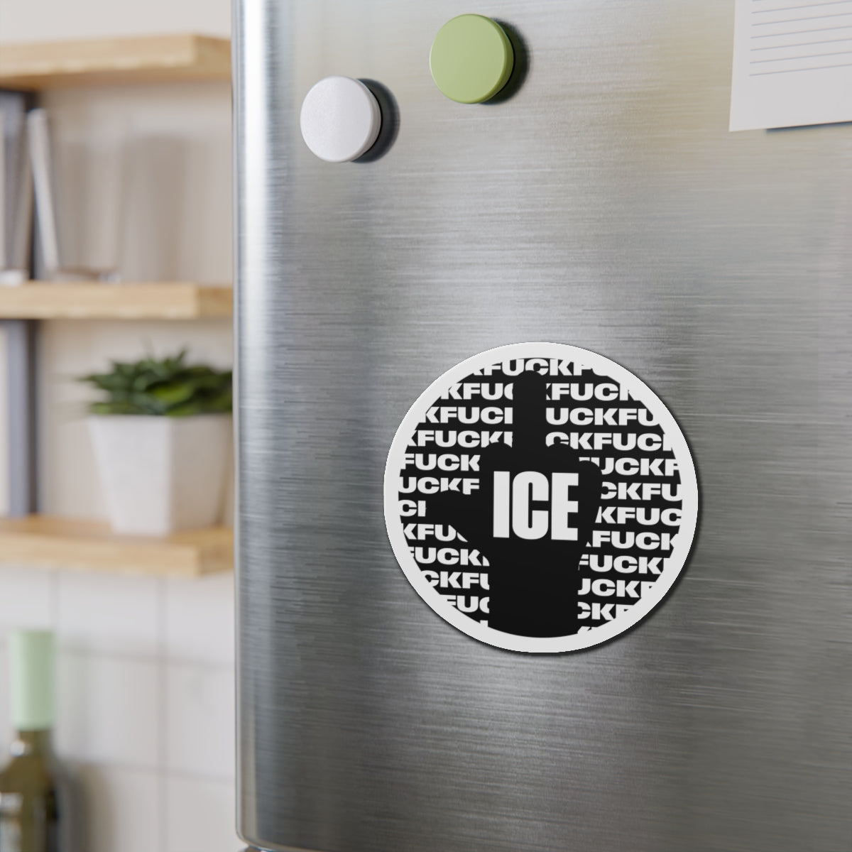 f*ck ice 2 - magnet (black)