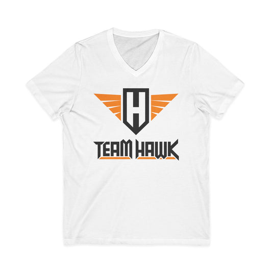 team hawk w/logo - unisex v-neck
