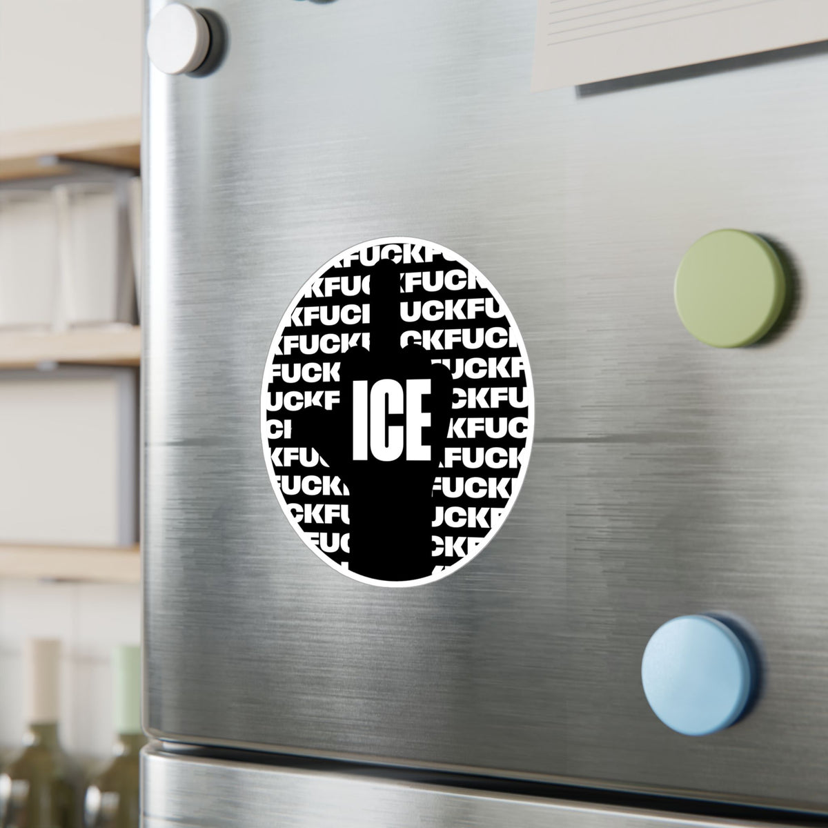 f*ck ice 2 -  vinyl sticker (black)