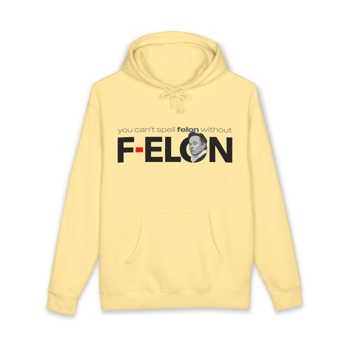 f-elon - unisex heavyweight pullover hoodie
