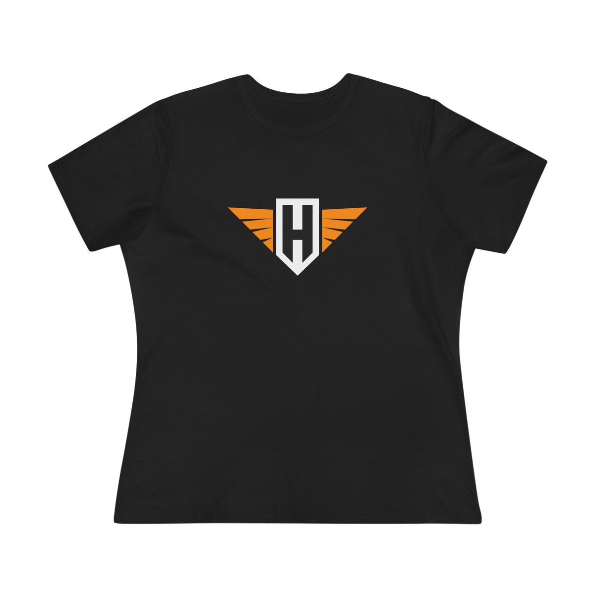 hawk logo - womens relaxed fitted shirt