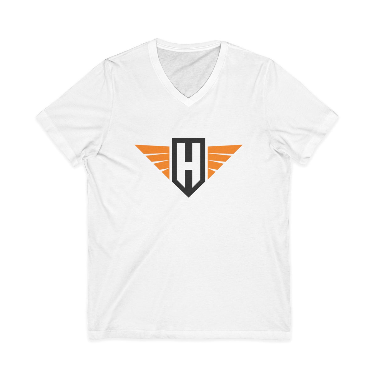 hawk logo - unisex v-neck