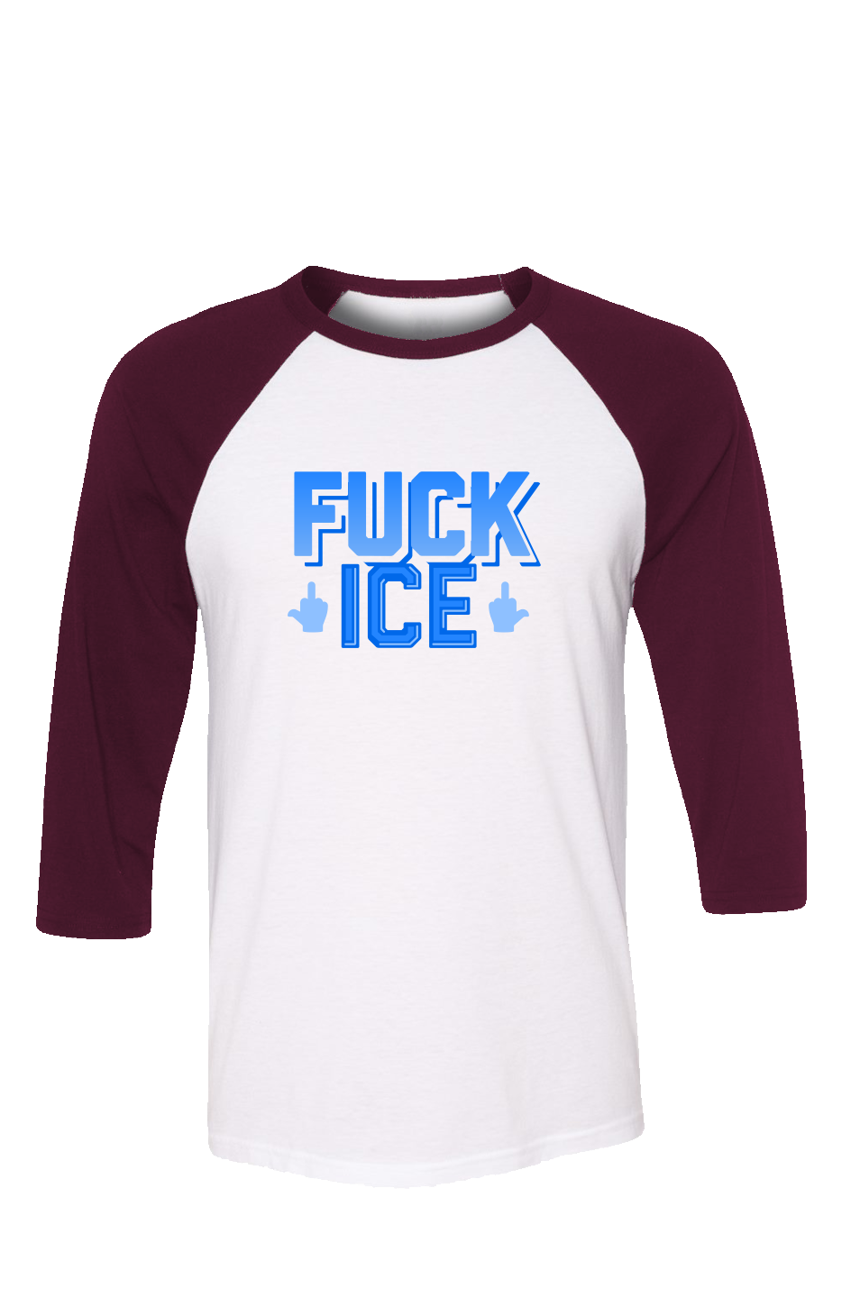 f ck ice Baseball Tee