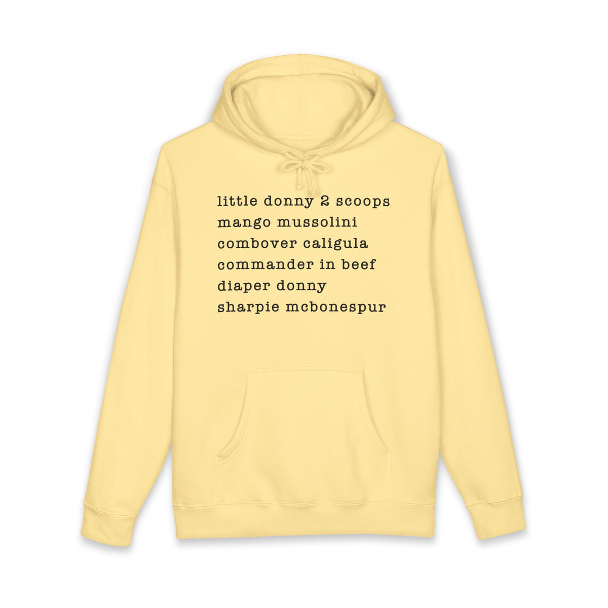 nicknames - unisex heavyweight pullover hoodie