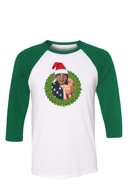 Cleetus Wreath unisex 3 4 sleeve t shirt