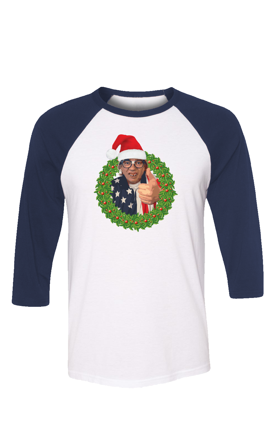 Cleetus Wreath unisex 3 4 sleeve t shirt