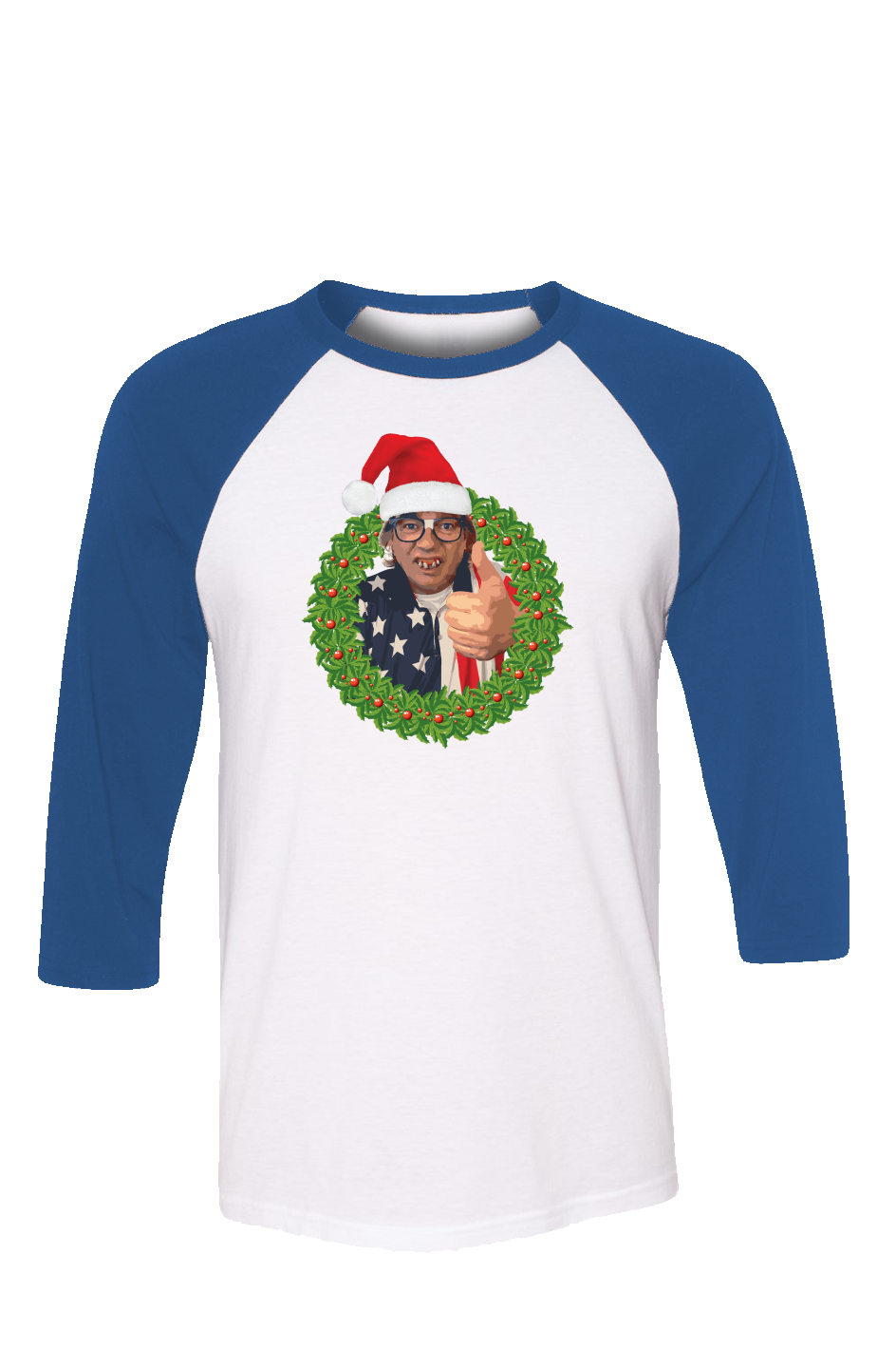 Cleetus Wreath unisex 3 4 sleeve t shirt