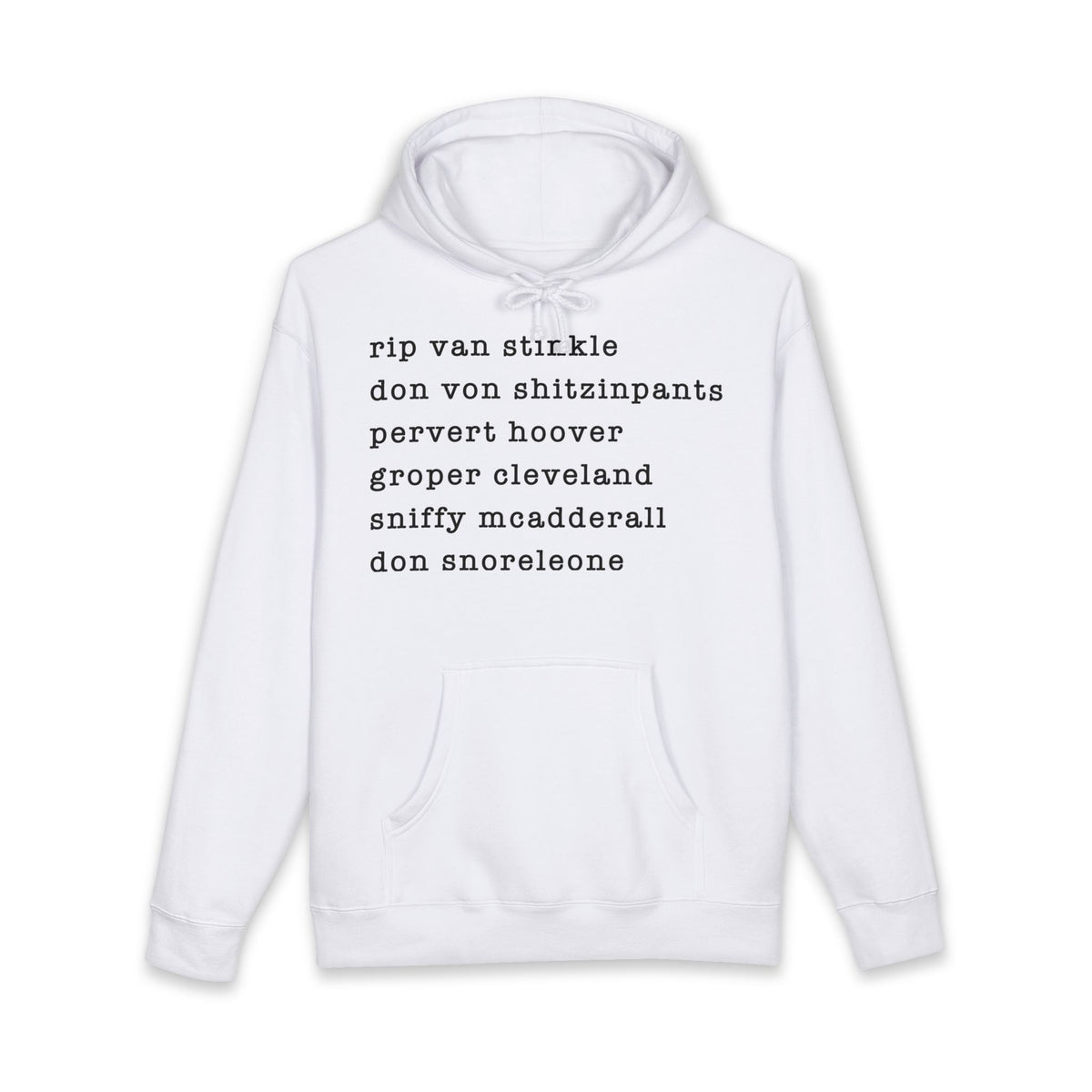 nicknames2 - unisex heavyweight pullover hoodie