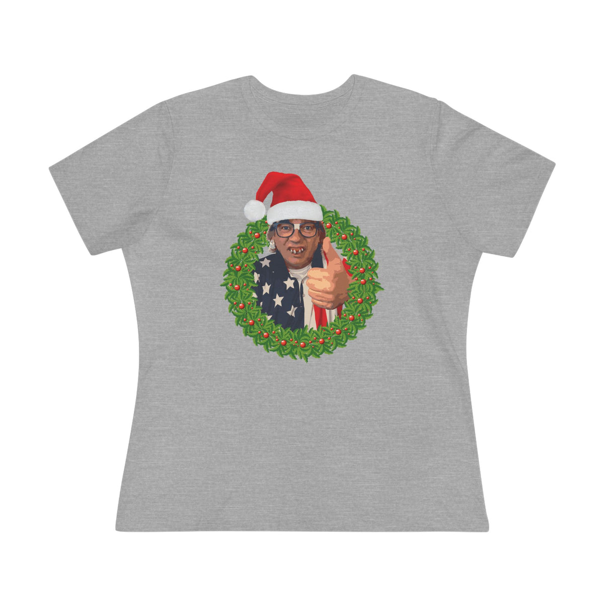 Cleetus Wreath - womens relaxed fitted shirt