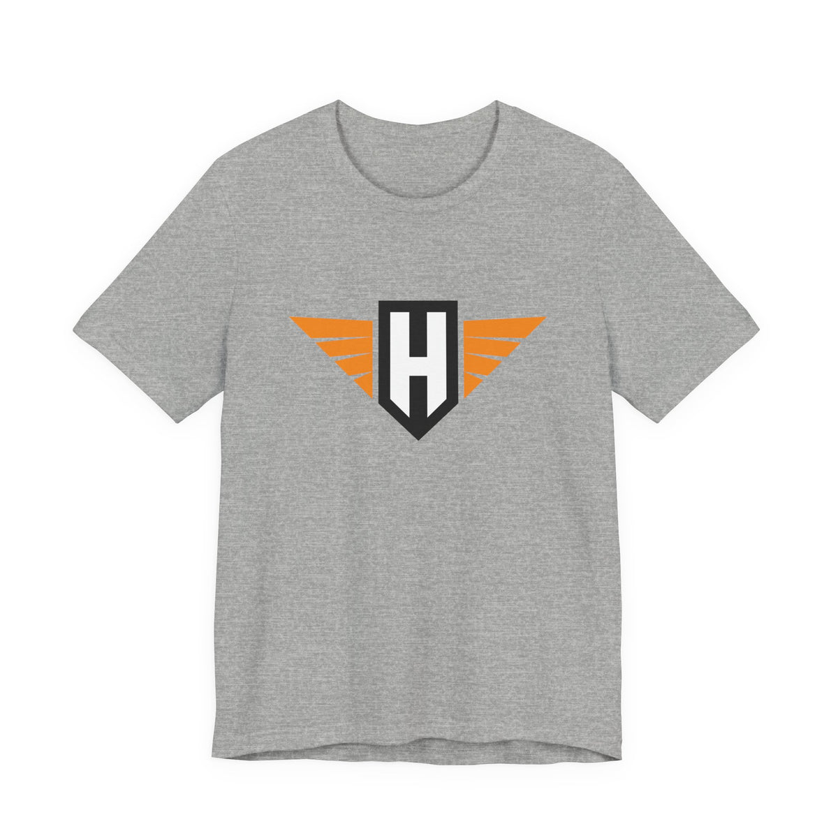 hawk logo - unisex crew neck
