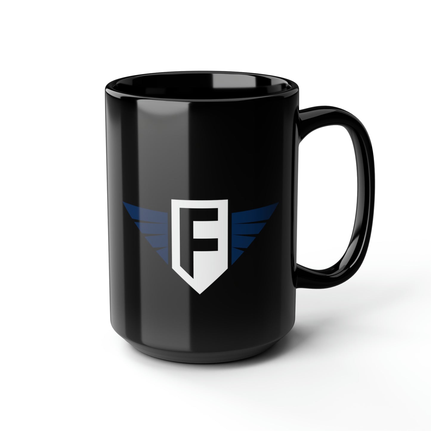 15oz Ceramic Mug - Falcon & Hawk Logos