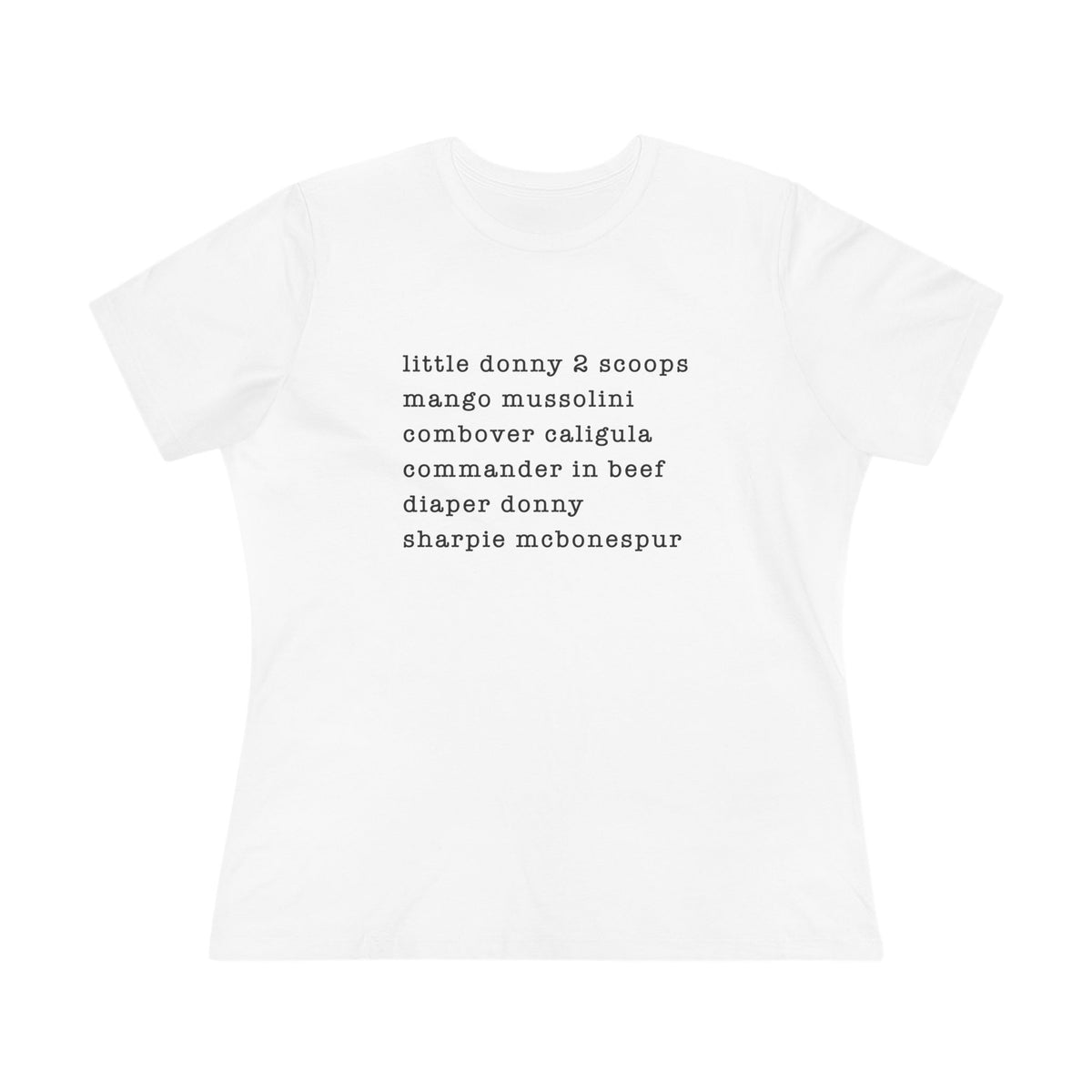 nicknames - womens relaxed fitted shirt