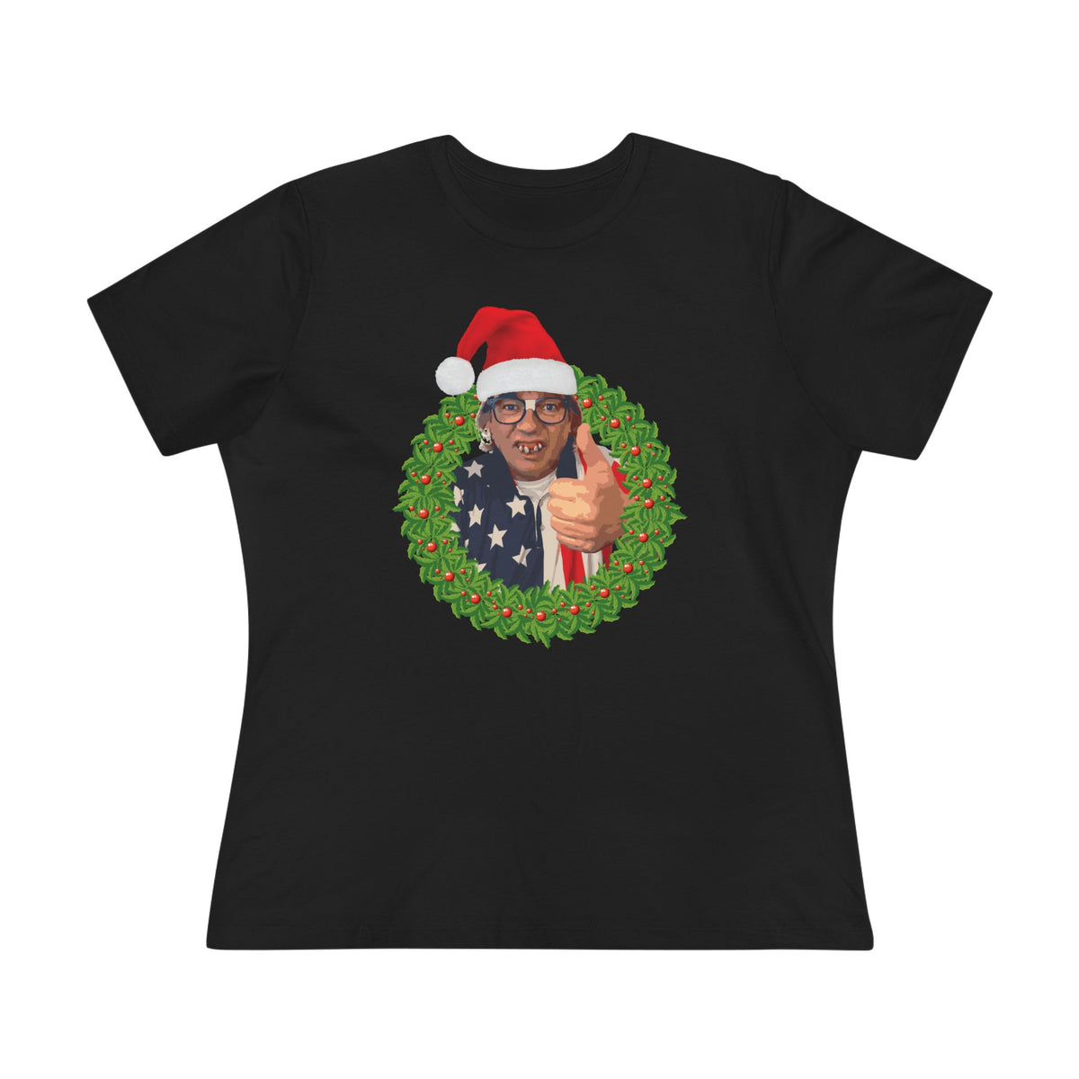 Cleetus Wreath - womens relaxed fitted shirt