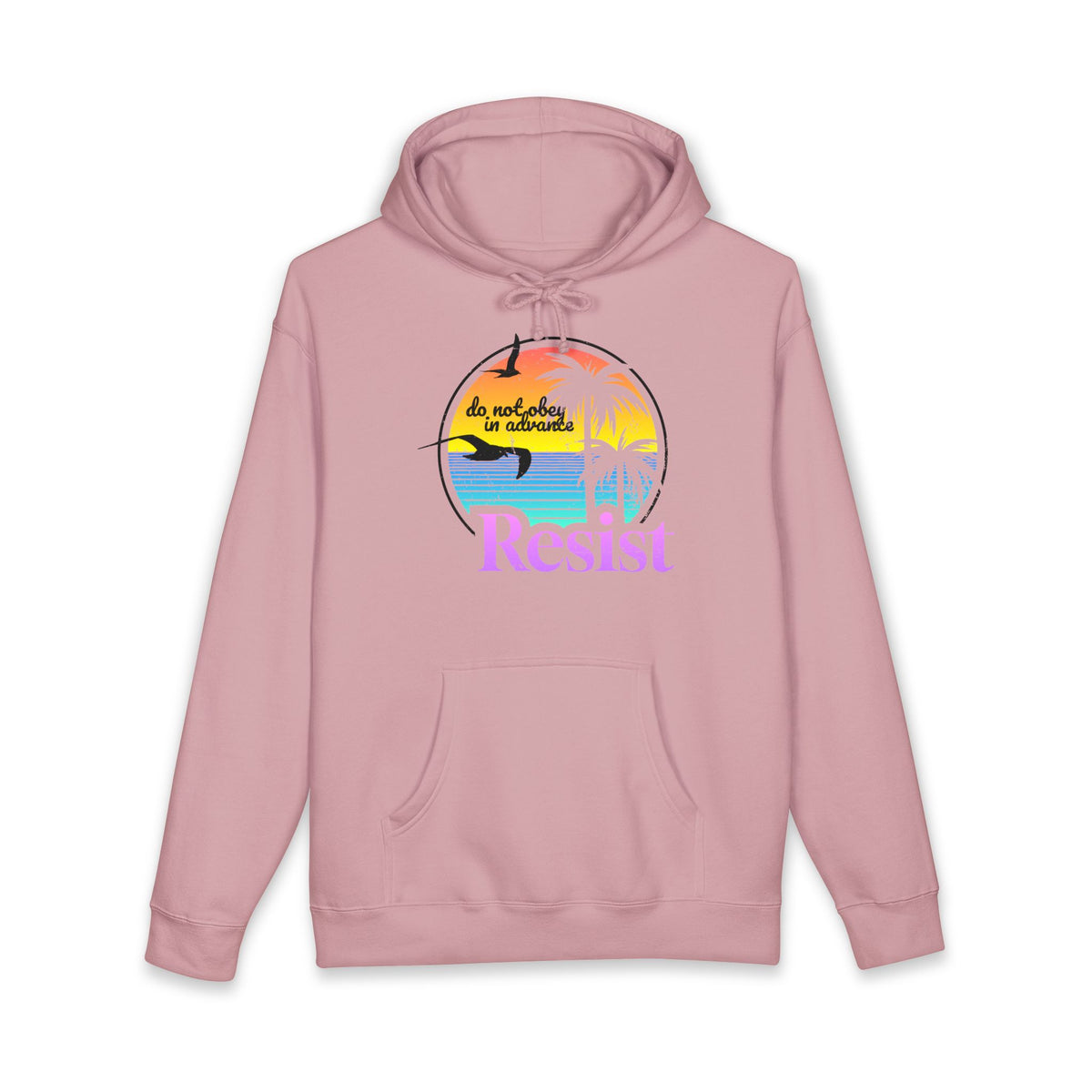 resist - unisex heavyweight pullover hoodie
