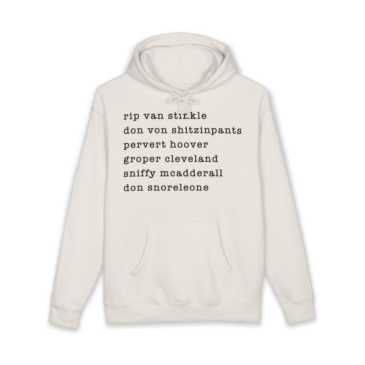 nicknames2 - unisex heavyweight pullover hoodie