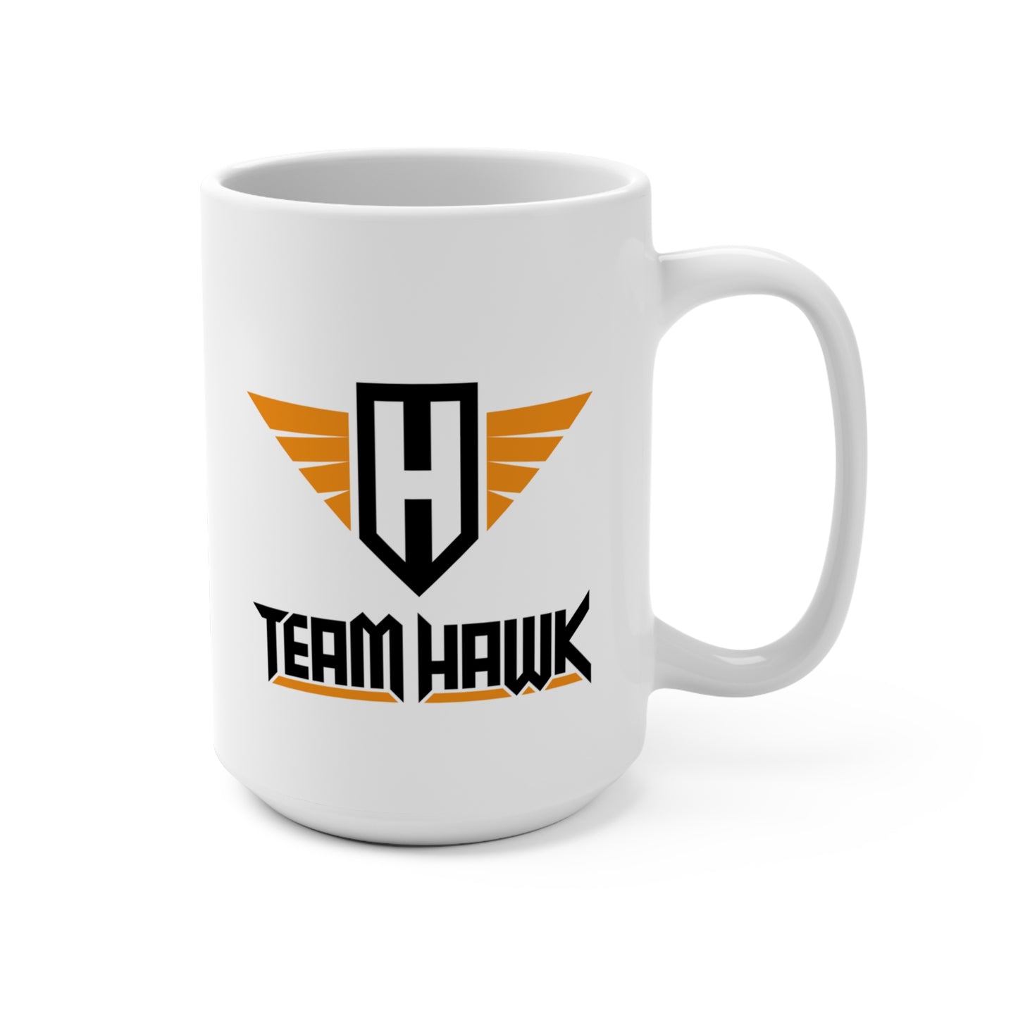 15oz Ceramic Mug - Team Hawk w/Logo