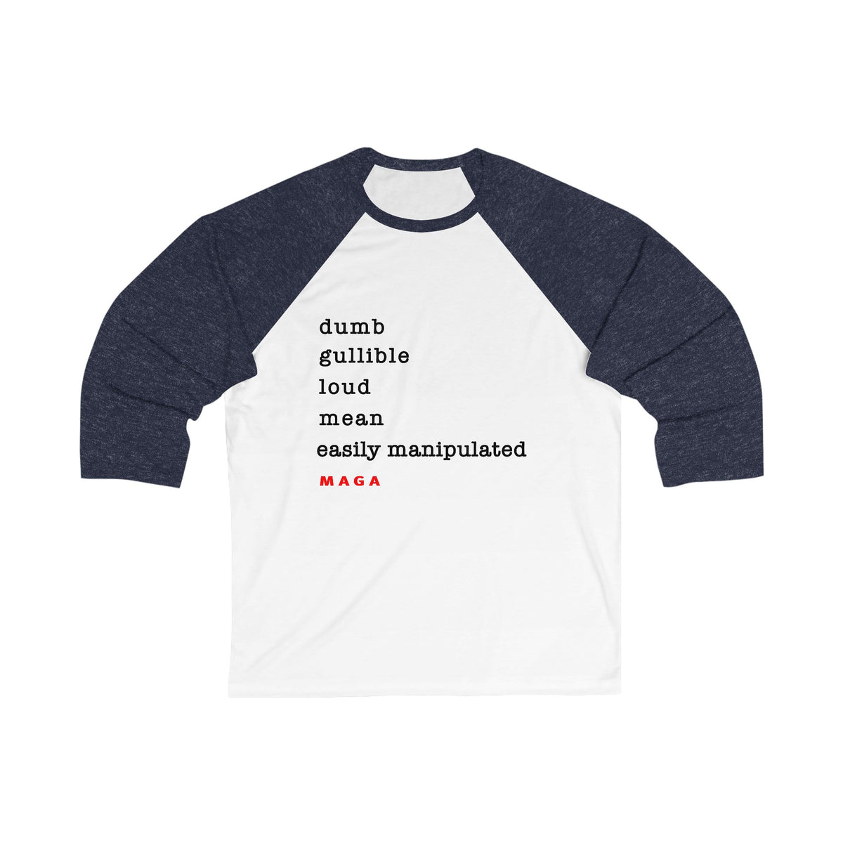maga - unisex 3/4 sleeve t-shirt