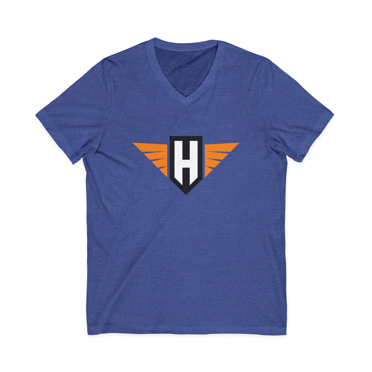 hawk logo - unisex v-neck