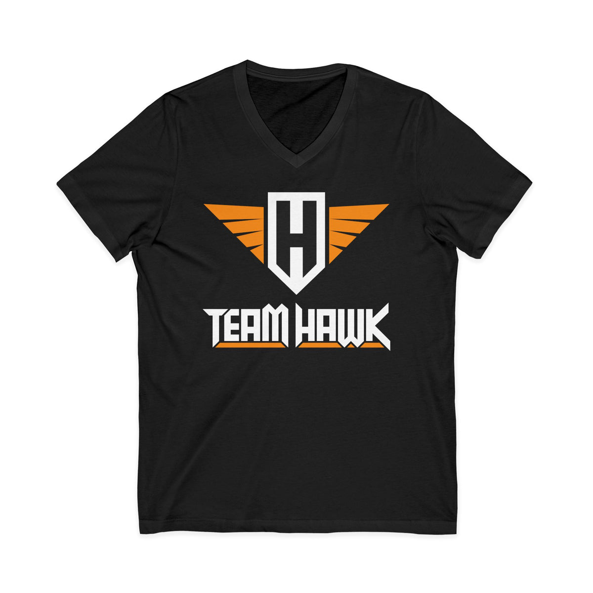 team hawk w/logo - unisex v-neck