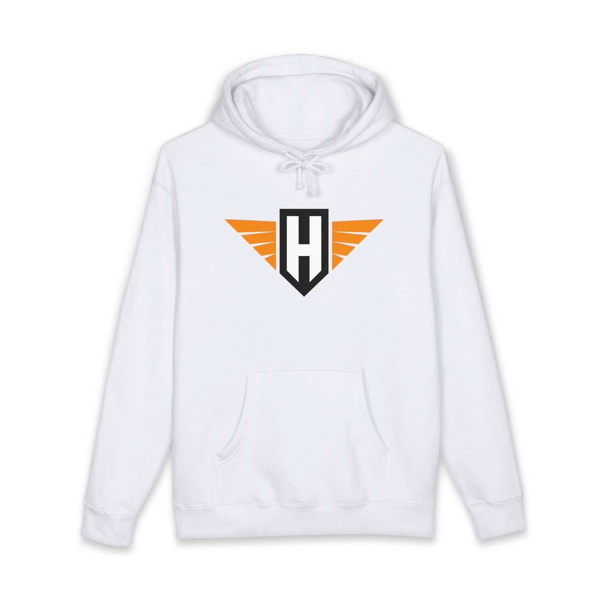 hawk logo - unisex heavyweight pullover hoodie