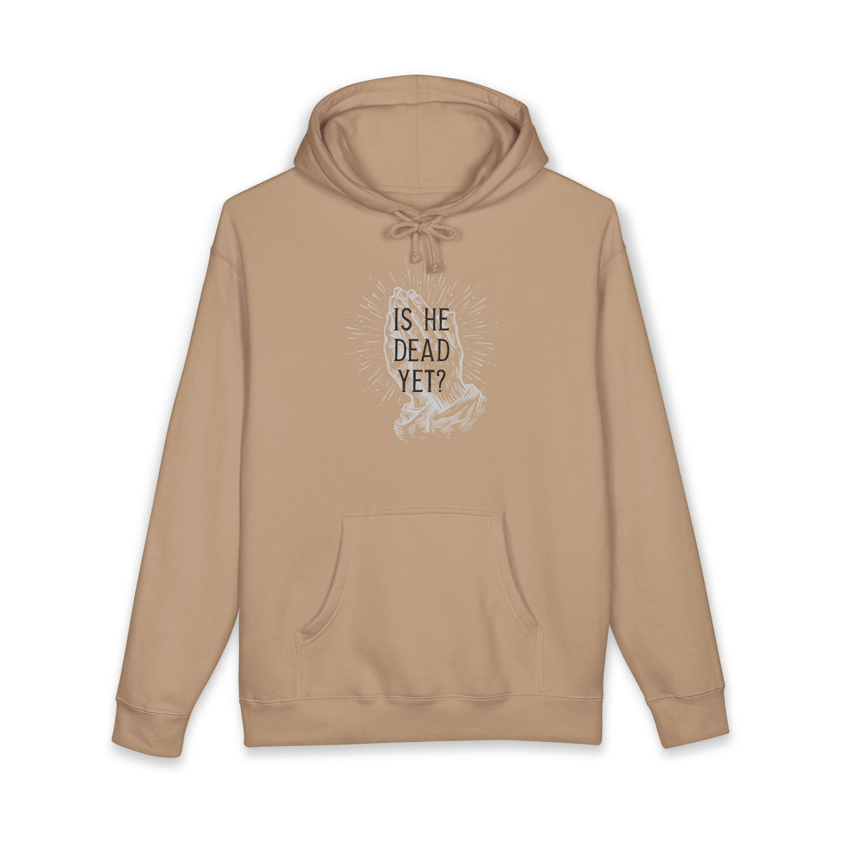 Is He Dead Yet? - unisex heavyweight pullover hoodie