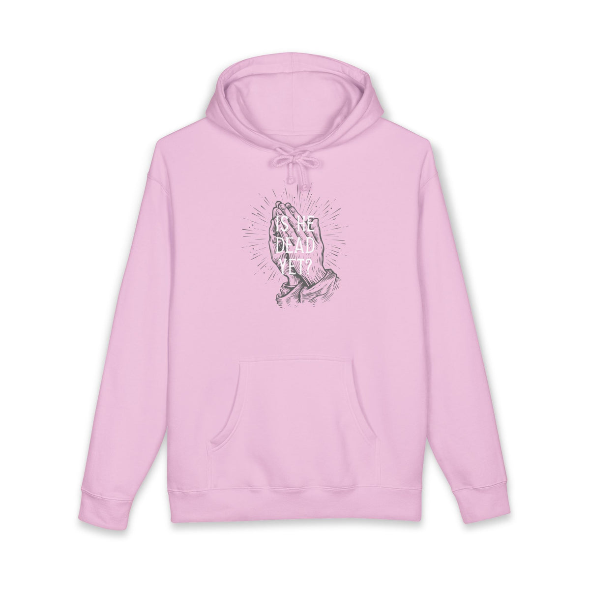 Is He Dead Yet? - unisex heavyweight pullover hoodie