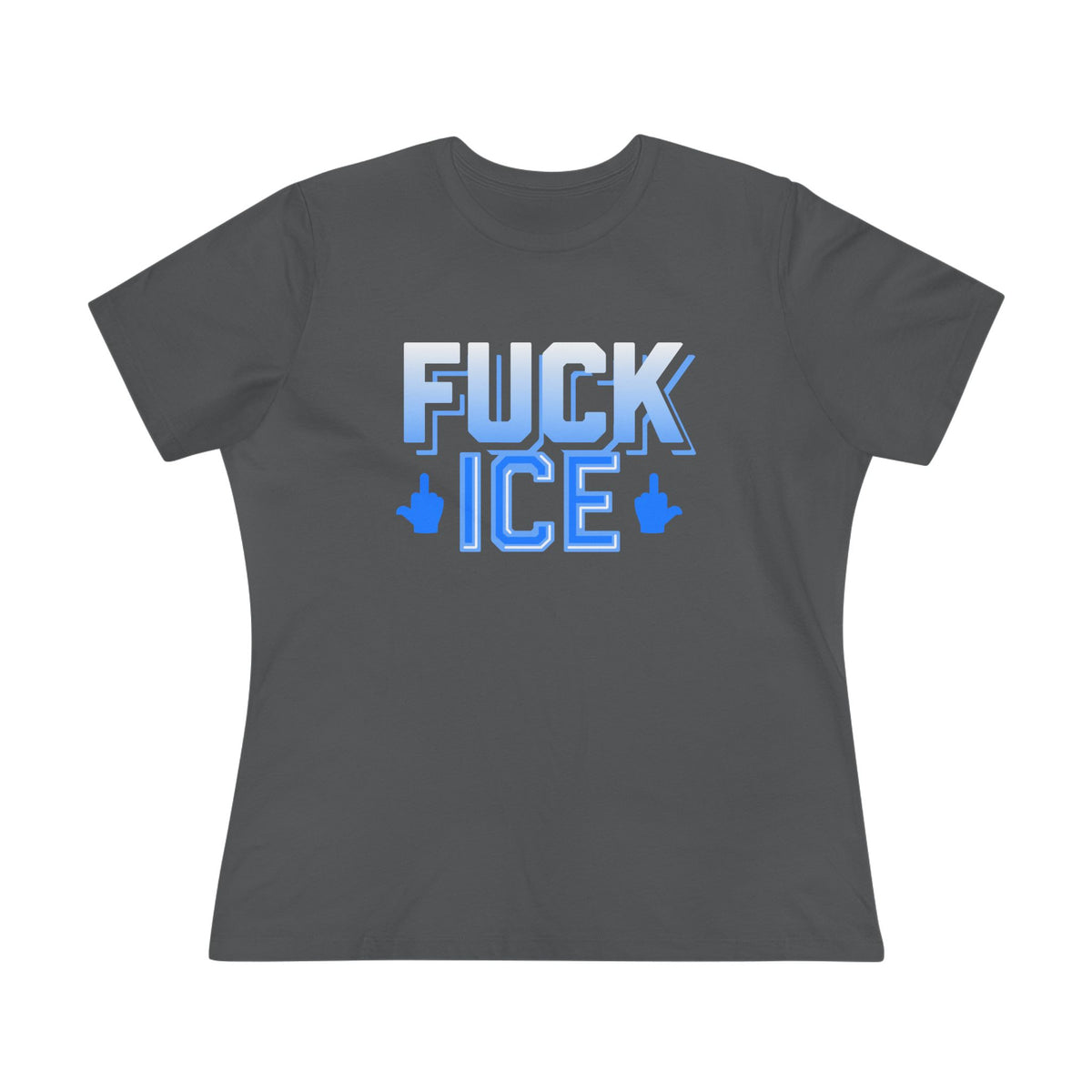 f*ck ice - womens relaxed fitted shirt