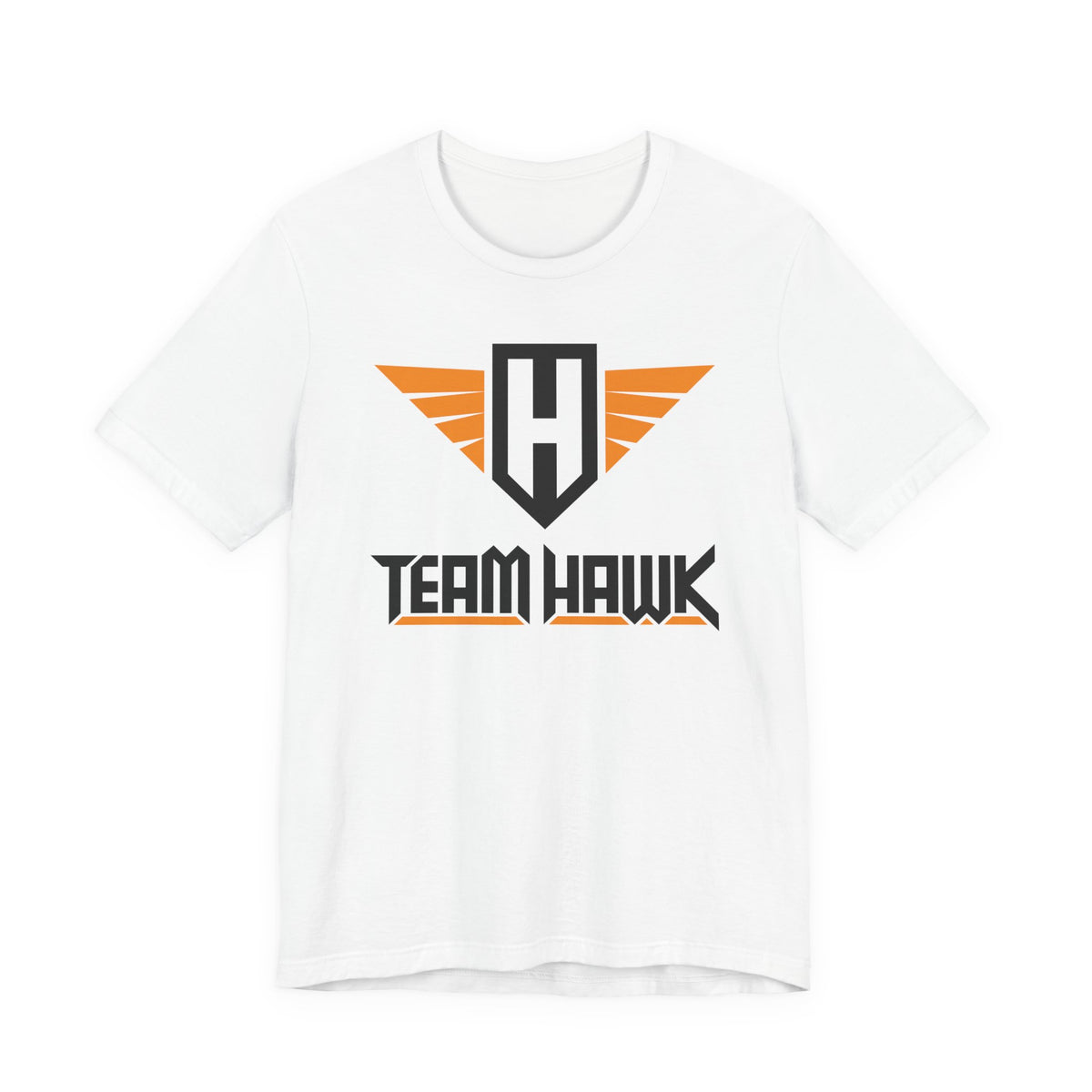 team hawk w/logo - unisex crew neck