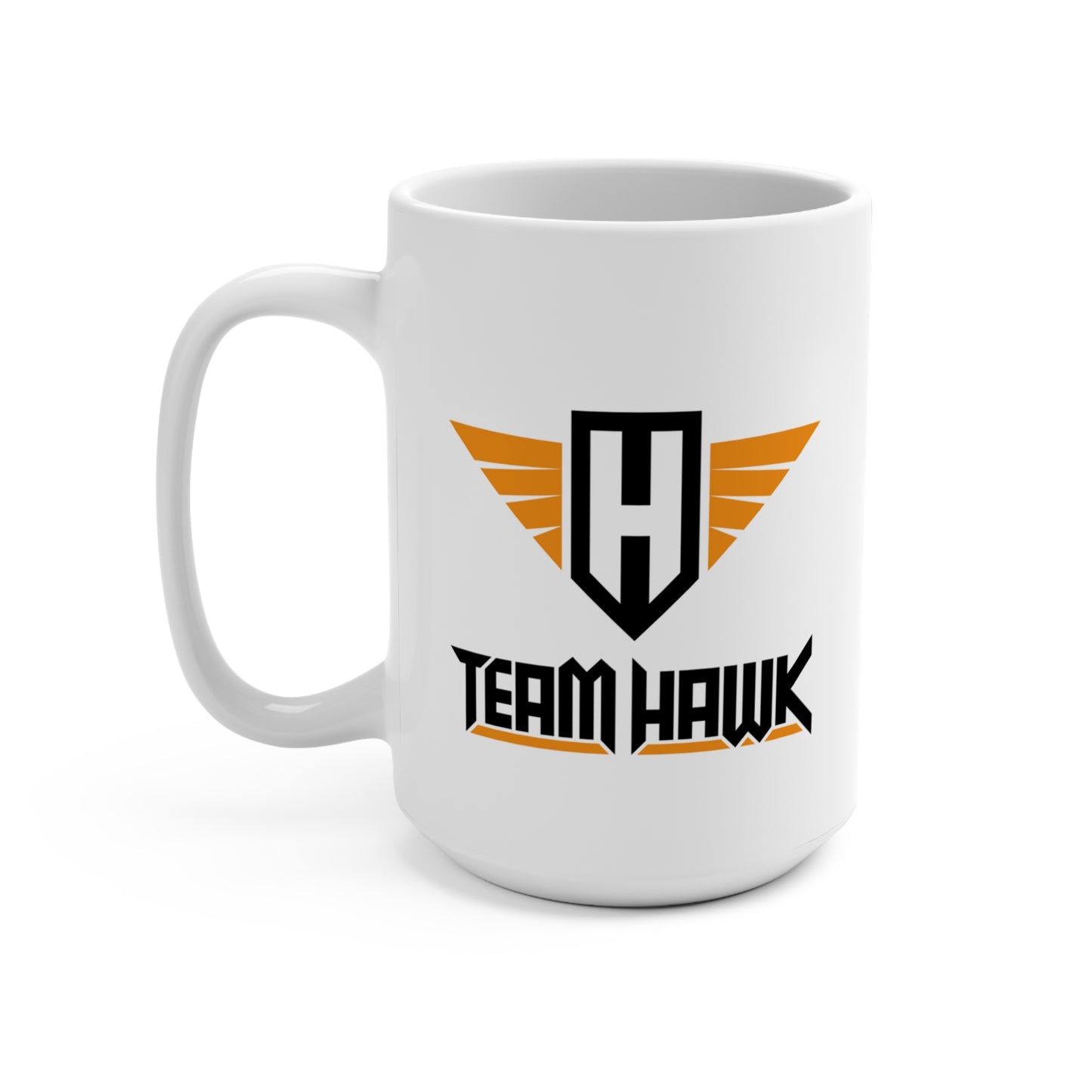 15oz Ceramic Mug - Team Hawk w/Logo