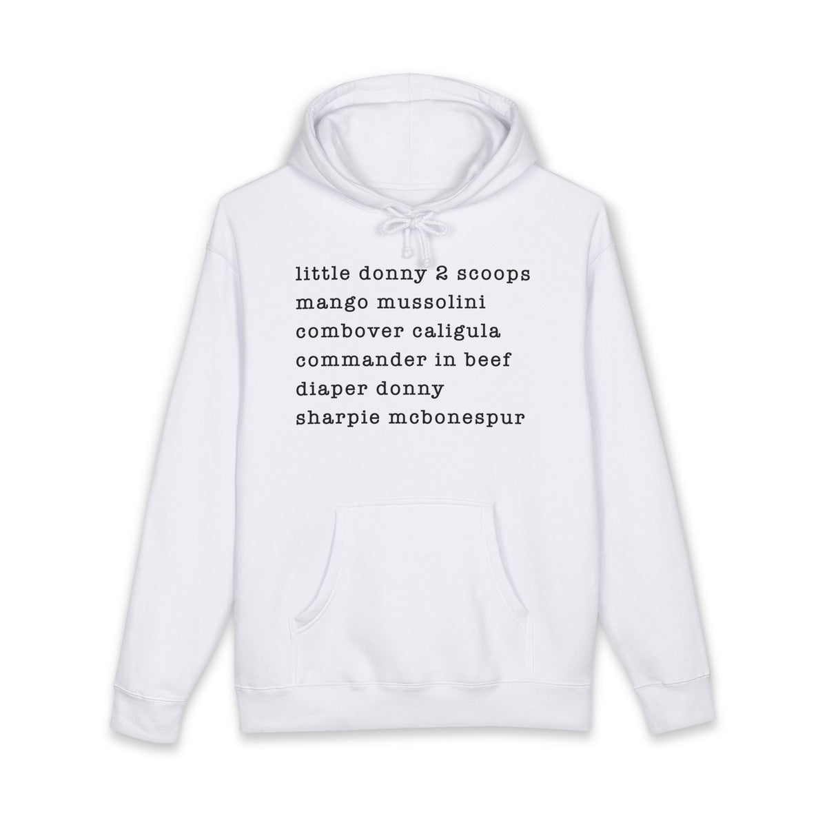 nicknames - unisex heavyweight pullover hoodie