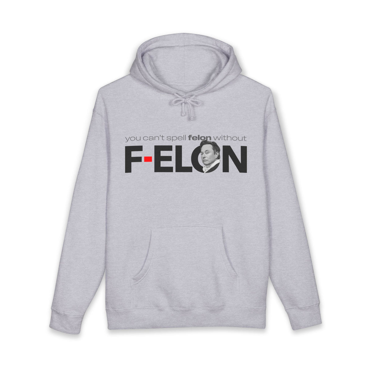 f-elon - unisex heavyweight pullover hoodie