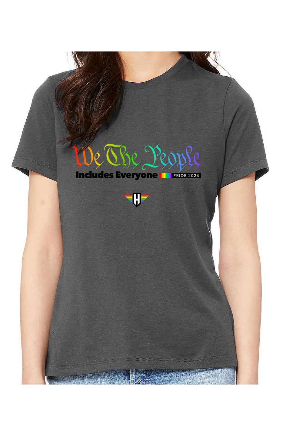 we the people - womens relaxed fitted shirt