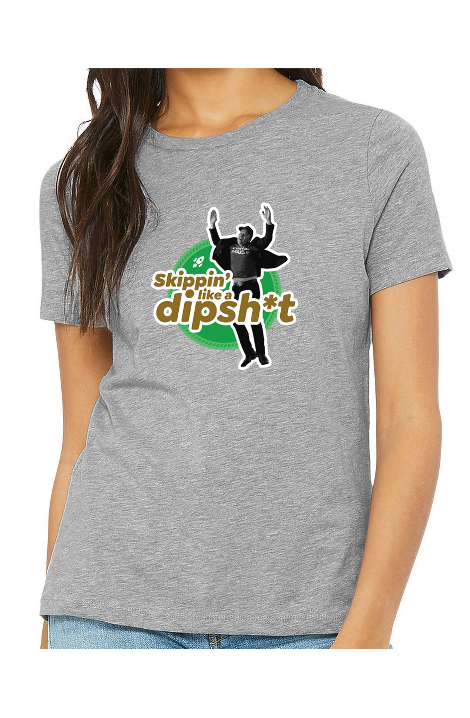 dipsh*t - womens relaxed fitted shirt