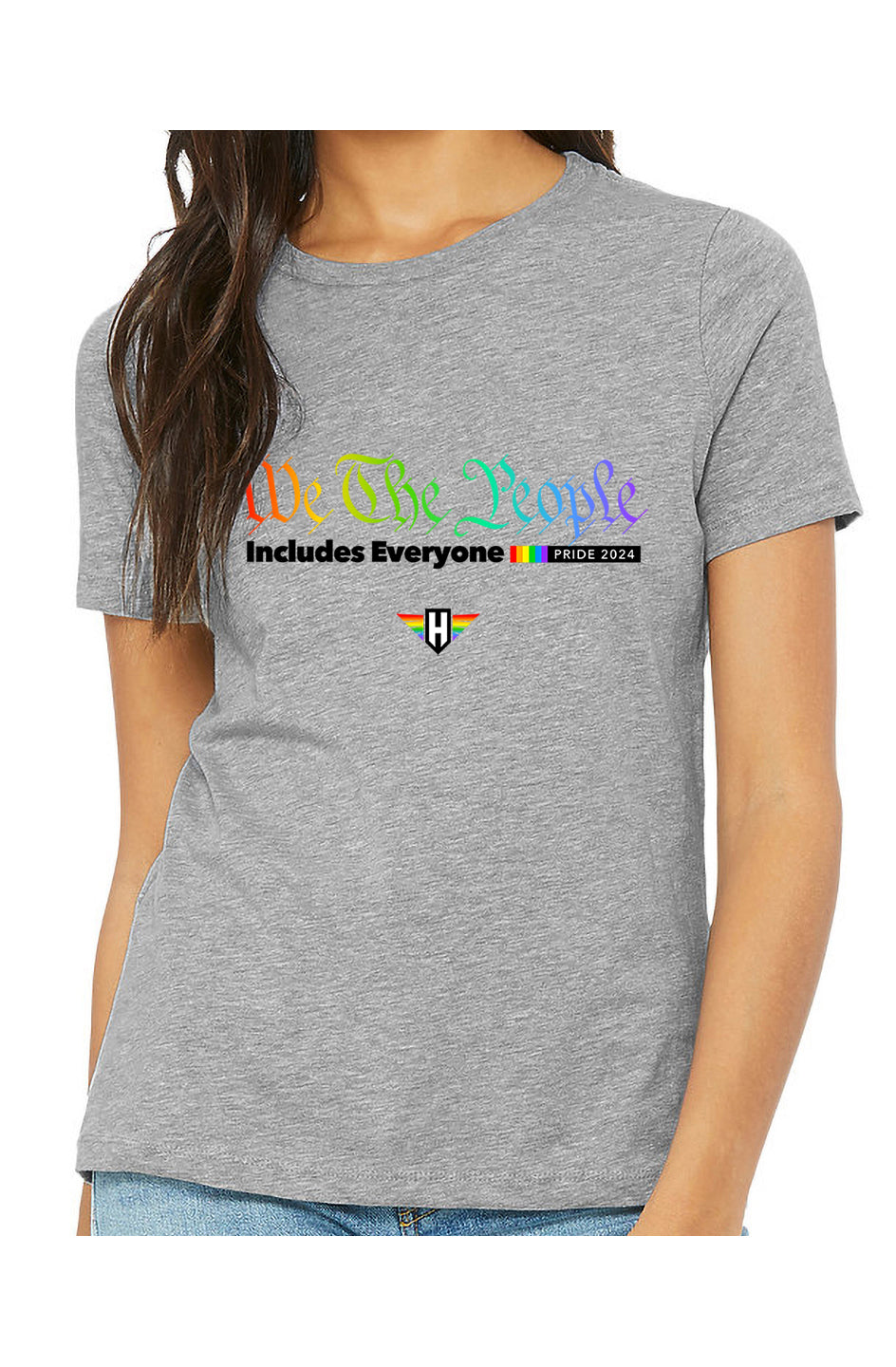 we the people - womens relaxed fitted shirt